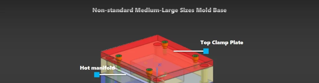 Custom Made Mould Base Frame Plate High Precision Tooling Maker Plastic Injection Mould for Auto Part Home Appliance Medical instrument Structure Parts