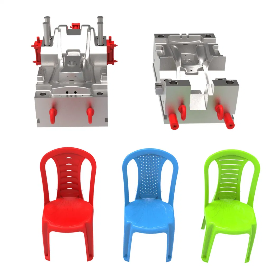 Plastic Office Chair Armless Outdoor Chair Injection Mold